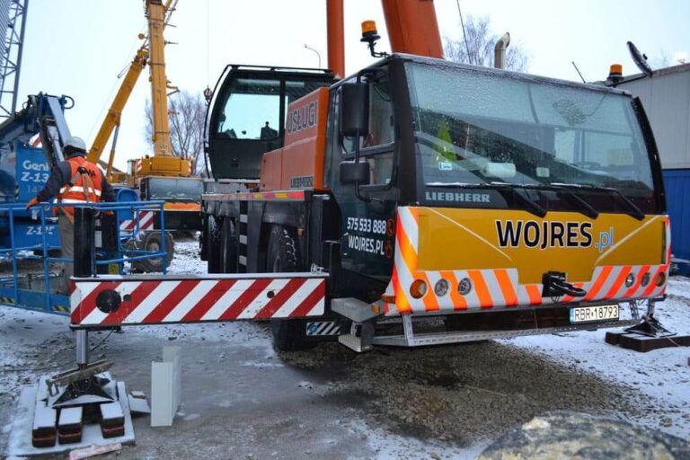 dźwigi samojezdne rzeszów